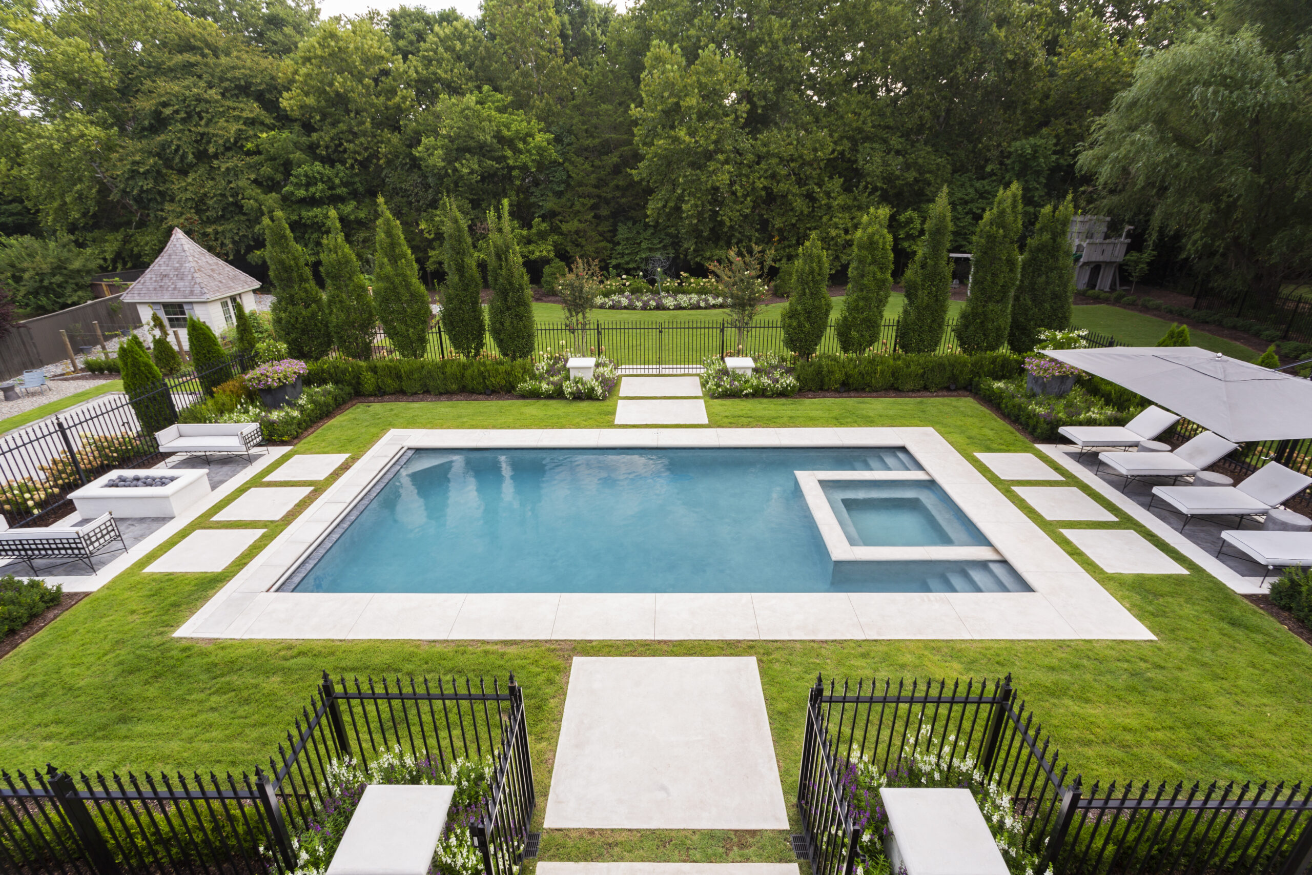 Featured Outdoor Living Design: Family Oasis - Luxury Pools + Outdoor ...