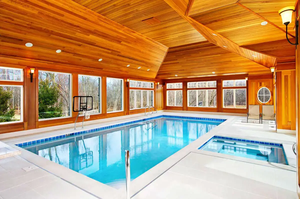 mansion house plans indoor pool