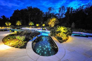 Utrolig Centralisere Så mange Amazing Violin-Shaped Pool - Luxury Pools + Outdoor Living