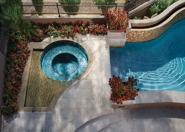 The Beauty Of Glass Tile Pools Luxury, Glass Tile For Pools