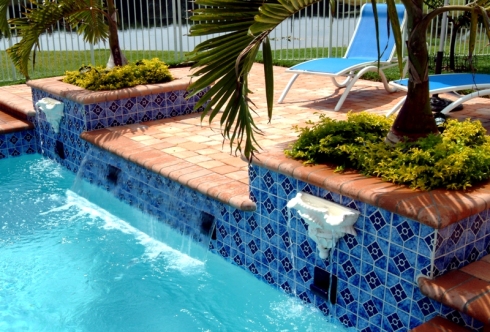Custom Water Features For Pools Fountains Scuppers Fire Custom Water Features For Pools Fountains Scuppers Fire More