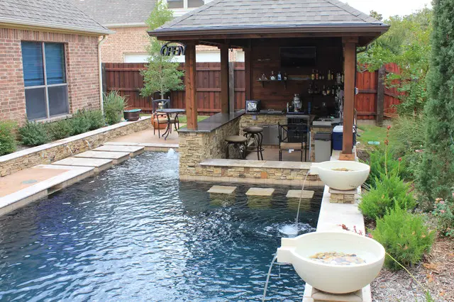 Create a Polished Poolside Bar - Luxury Pools + Outdoor Living