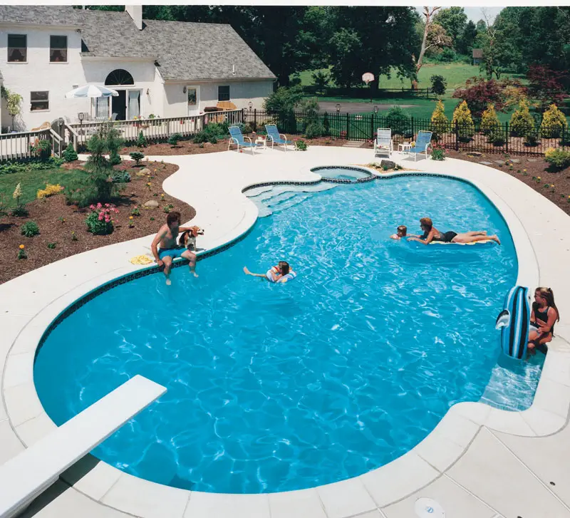 top 8 swimming pool shapes - luxury pools + outdoor living