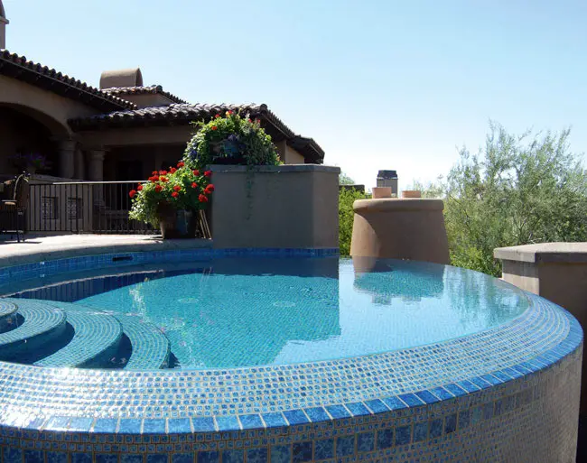 Pool Tile Options Glass Porcelain, Are Tiled Pools More Expensive