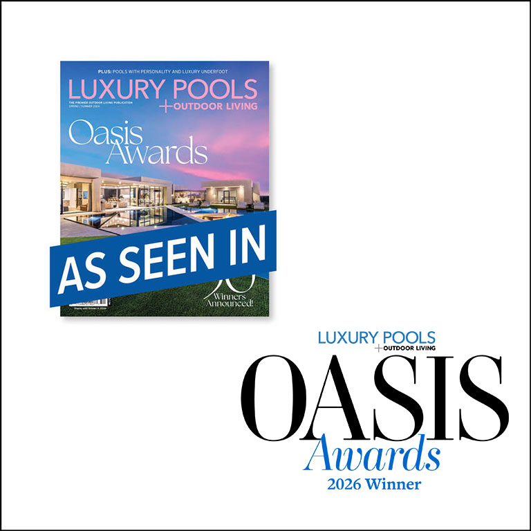 Oasis Awards Assets - Luxury Pools + Outdoor Living